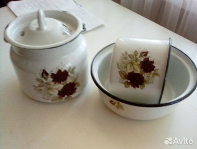 Эмалированная посуда СССР