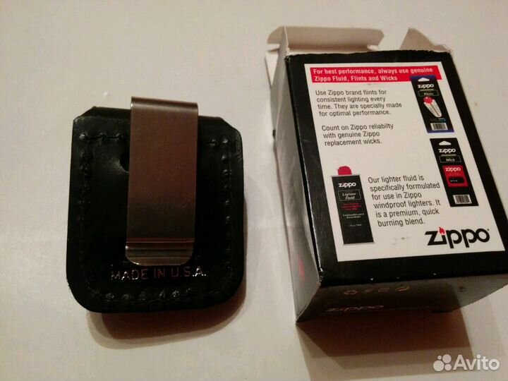 Чехол на зажигалку zippo(кожа)