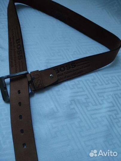 Мужской кожаный ремень