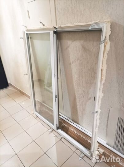 Окна пластиковые бу ш1450*1600-2 шт