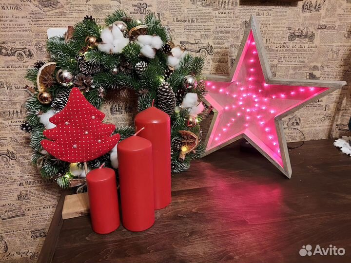 Новогодние украшения ручной работы