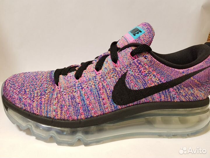 Nike flyknit MAX us-6.5 женские