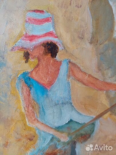 Картина маслом на холсте 