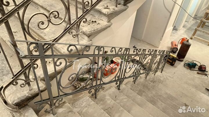 Перила кованые № 38