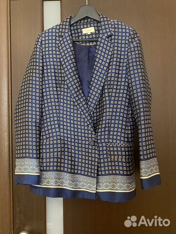 Жакет синий