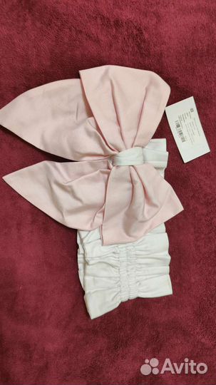 Бант на резинке для выписки на конверт