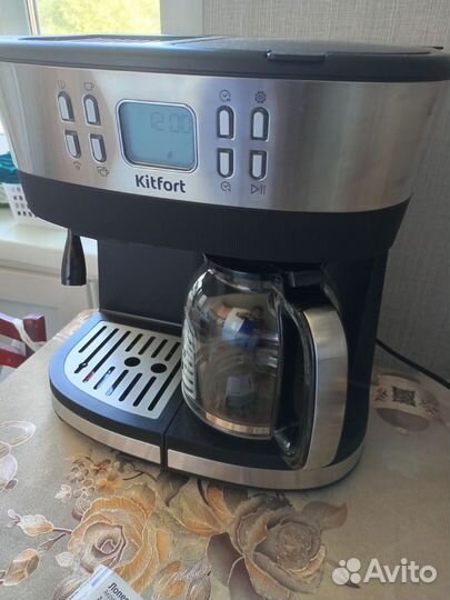 Кофемашина kitfort кт 771