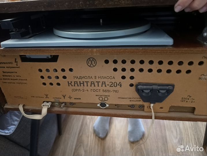 Радиола кантата 204