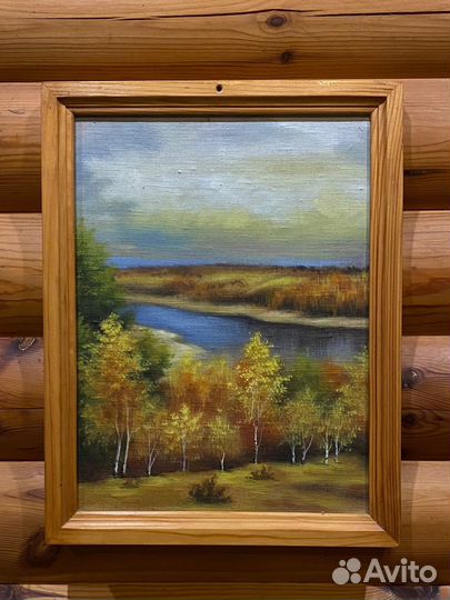 Картина маслом на холсте пейзаж