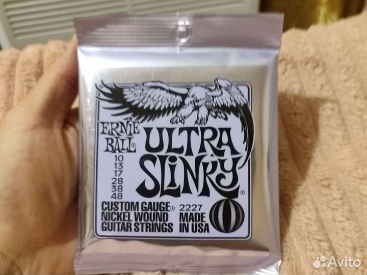 Струны Ernie Ball 10-48 и 10-52