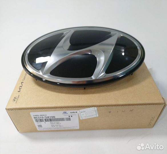 Эмблема решетки радиатора Hyundai Sonata 7