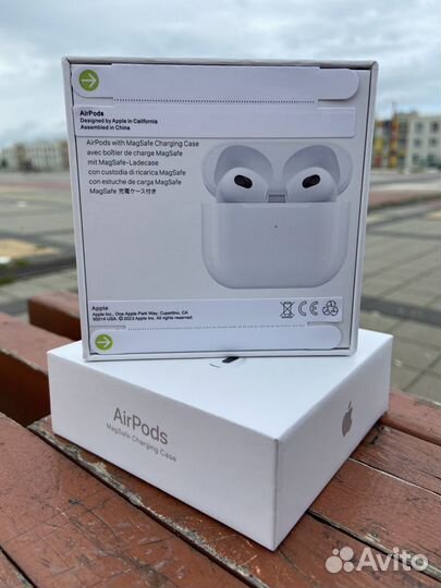 AirPods 3 + Чехол + Гарантия