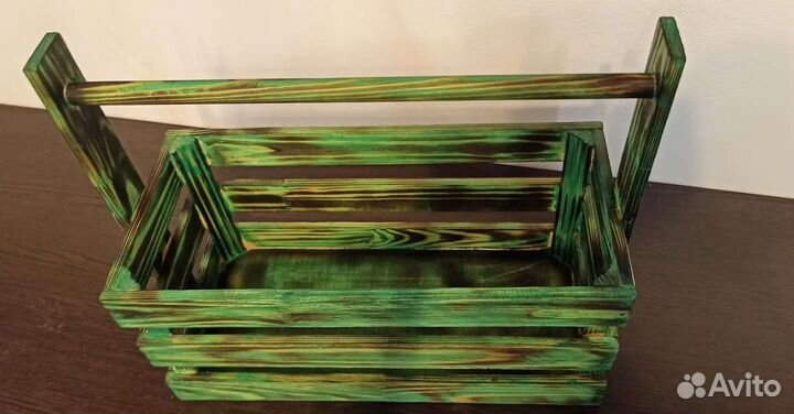 Ящик деревянный подарочный