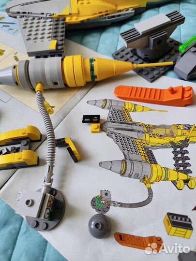 Lego Star Wars Episode 1 Истребитель Набу 75092