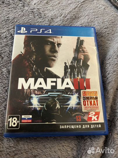 Игра для приставки PS4 Mafia 3
