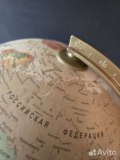 Глобус ночник светильник. 30 см