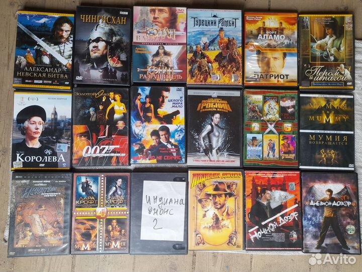 Фильмы на DVD и CD