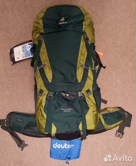 Рюкзак Deuter Aircontact 65+10 forest