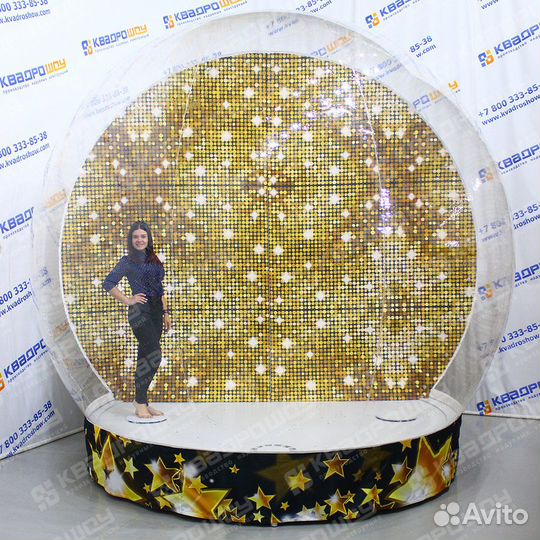 Чудо Шар Снежный шар Фотошар Фотозона Чудошар