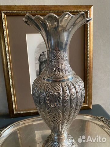 Старинная серебряная ваза 925 проба объявление продам
