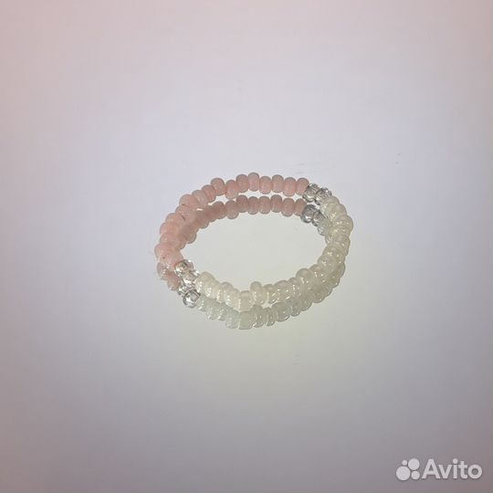 Кольца из бисера ручной работы