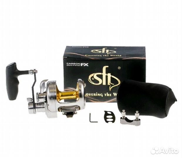 Катушка SFT Genesis 2 Speed для морской рыбалки