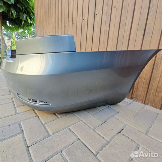 Бампер задний Skoda Octavia (A5) 2008-2013 лифтбек