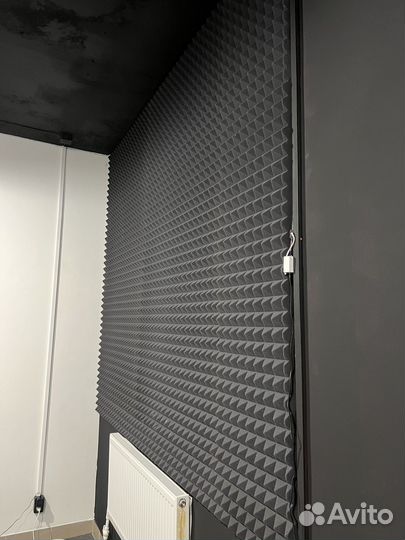 Акустический поролон пирамида