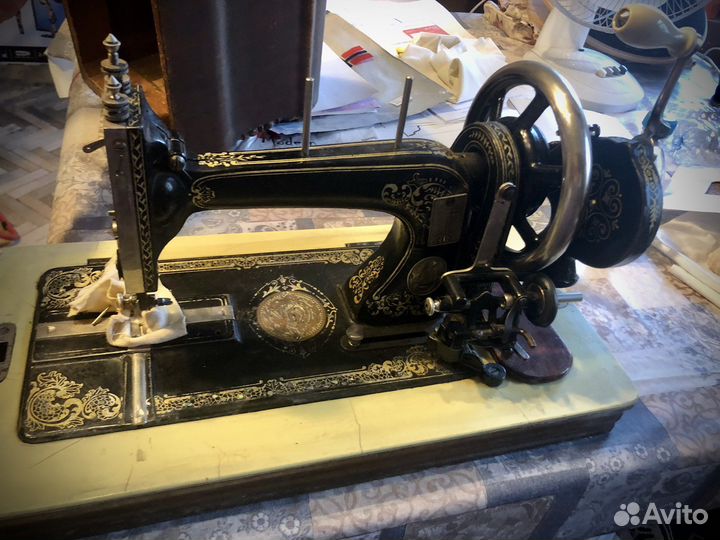 Антикварная швейная машина Durkopp Singer12 Ж.Блок
