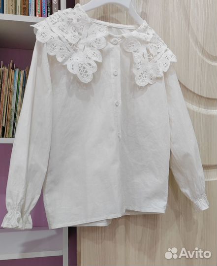 Блузка школьная 122-128р