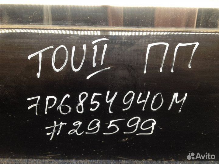 Накладка двери передней правой Volkswagen Touareg