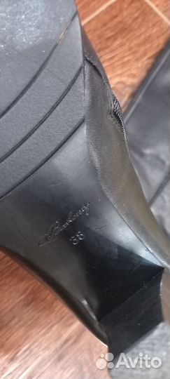 Сапоги зимние женские 37 ботфорты