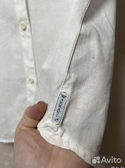 Рубашка женская лён Armani Jeans Италия