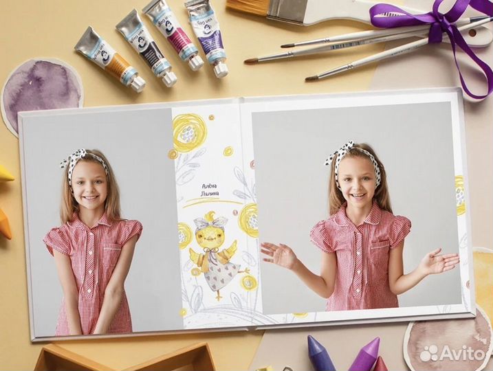 Выпускные альбомы для школы, детского сада