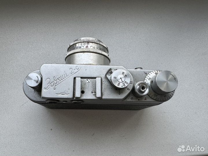 Плёночный фотоаппарат Зоркий 2С-СССР