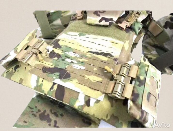 Разгрузочный жилет в сборе с баллистикой бр2