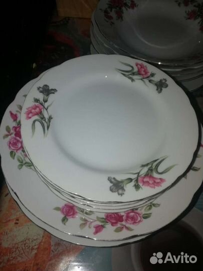 Вынтажные японские тарелки