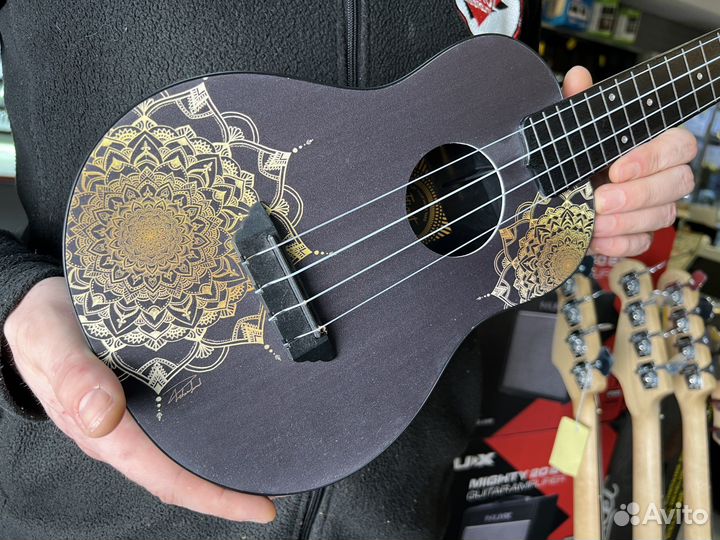 Укулеле концерт flight TUC-40 GD mandala