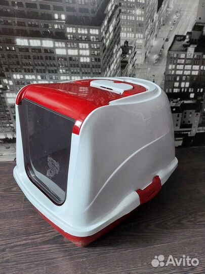 Туалет домик для кошек