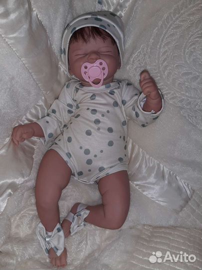 Кукла реборн девочка (новая)сплюшка-улыбашка