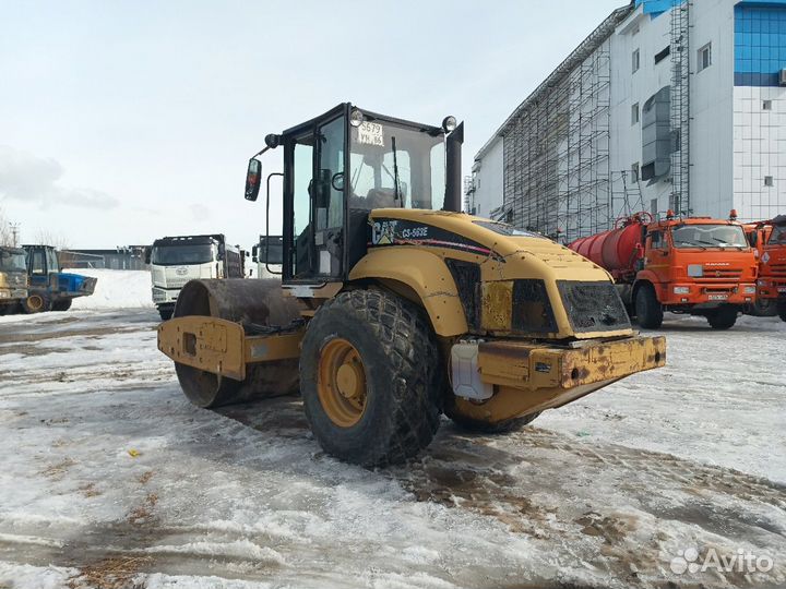 Дорожный каток CAT CS563E, 2006