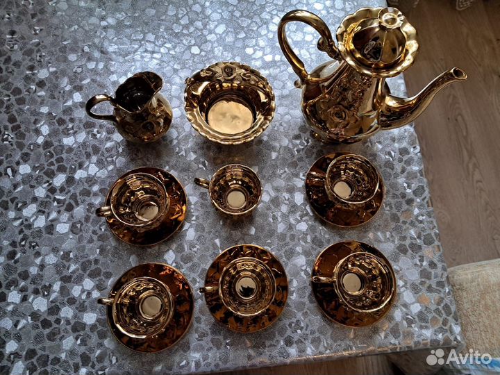 Сервиз чайный кофейный блюдца