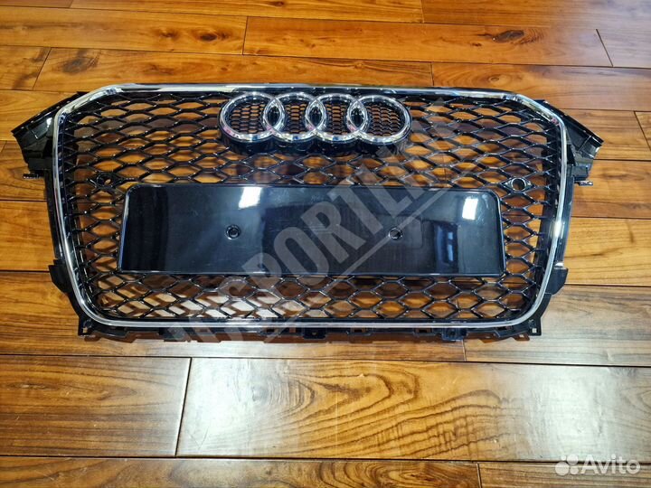 Решетка радиатора Chrome Audi RS4 B8 Facelift