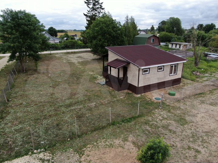 Коттедж 73,5 м² на участке 10 сот.