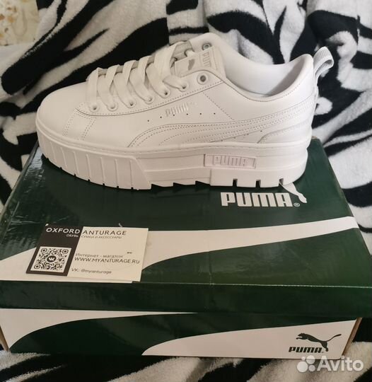 Кроссовки женские белые puma