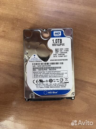 WD Blue 1TB (WD10jpvx)