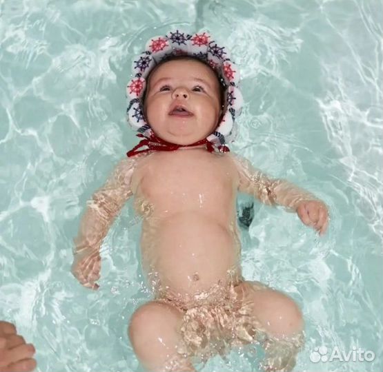 Шапочка для купания младенцев