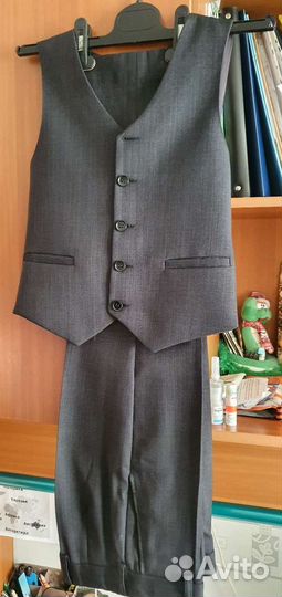 Жилет, брюки, костюм школьный, выпускной