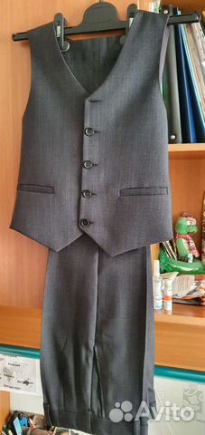 Жилет, брюки, костюм школьный, выпускной