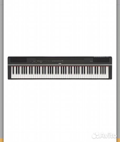 Портативное цифровое пианино yamaha P-125 Wh,белый